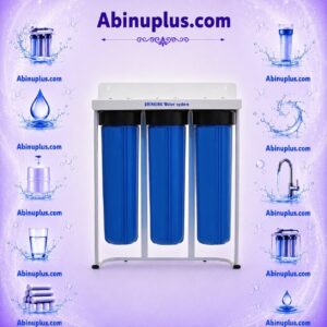 هوزینگ خالی پیش تصفیه جامبو ۳ مرحله‌ای ۲۰ اینچ